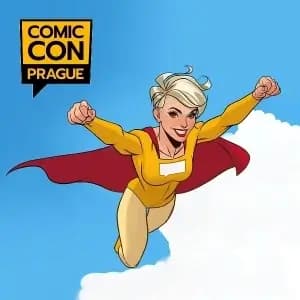 Event Comic Con Prague logo, active group