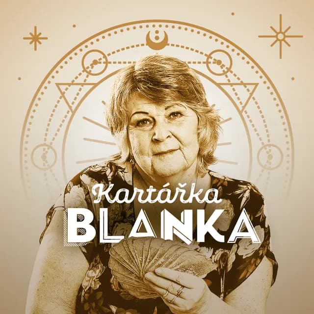 Podcast Kartářka Blanka logo, active group